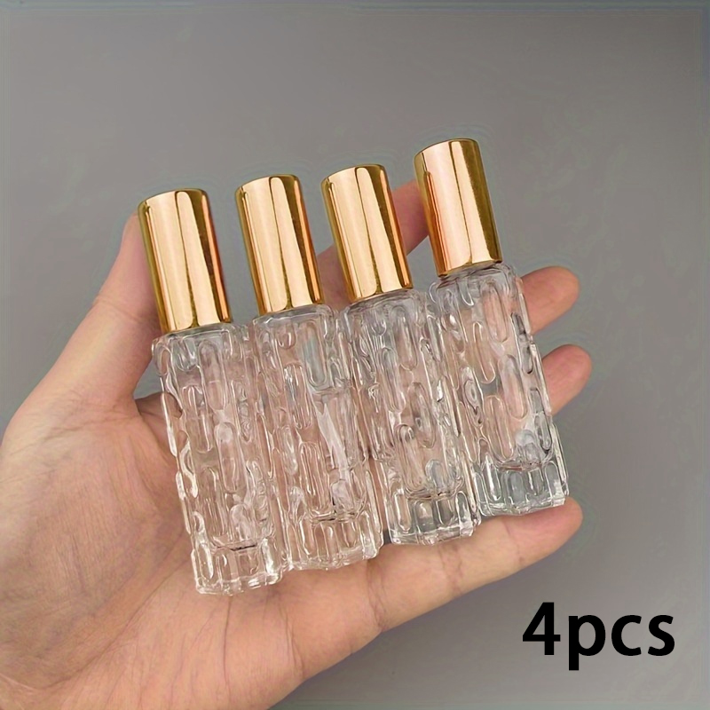 Perfume Fragrance Booster - 4 ชิ้น 10 มิลลิลิตรมินิน้ําหอมสเปรย์ขวดแบบพกพา Travel Liquid