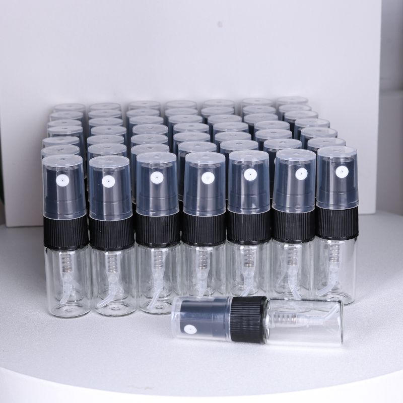 Perfume Fragrance Booster - ขวดน้ำหอมแก้วใสขนาด 2 มล. แบบใช้แล้วทิ้ง แพ็ค 50
