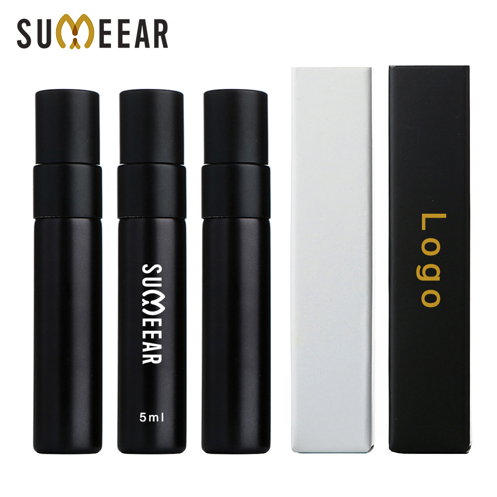 50/100 ชิ้น 5 มล. ขวดน้ำหอมสีด - Perfume Decant Sample บทวิจารณ์และราคา