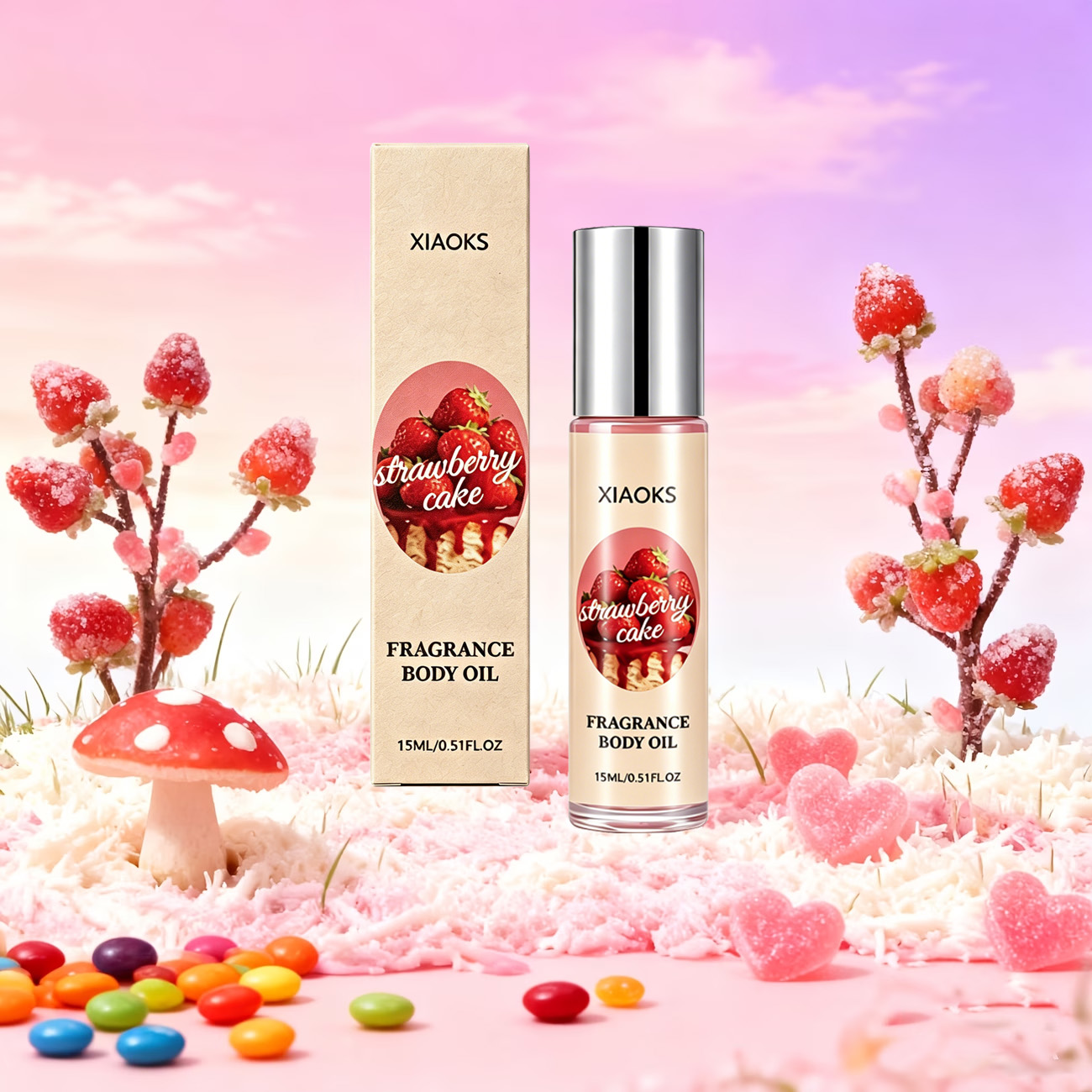 น้ำหอมโรลออนกลิ่นเค้กสตรอว์เบอ - Perfume Smell Fragrance บทวิจารณ์และราคา