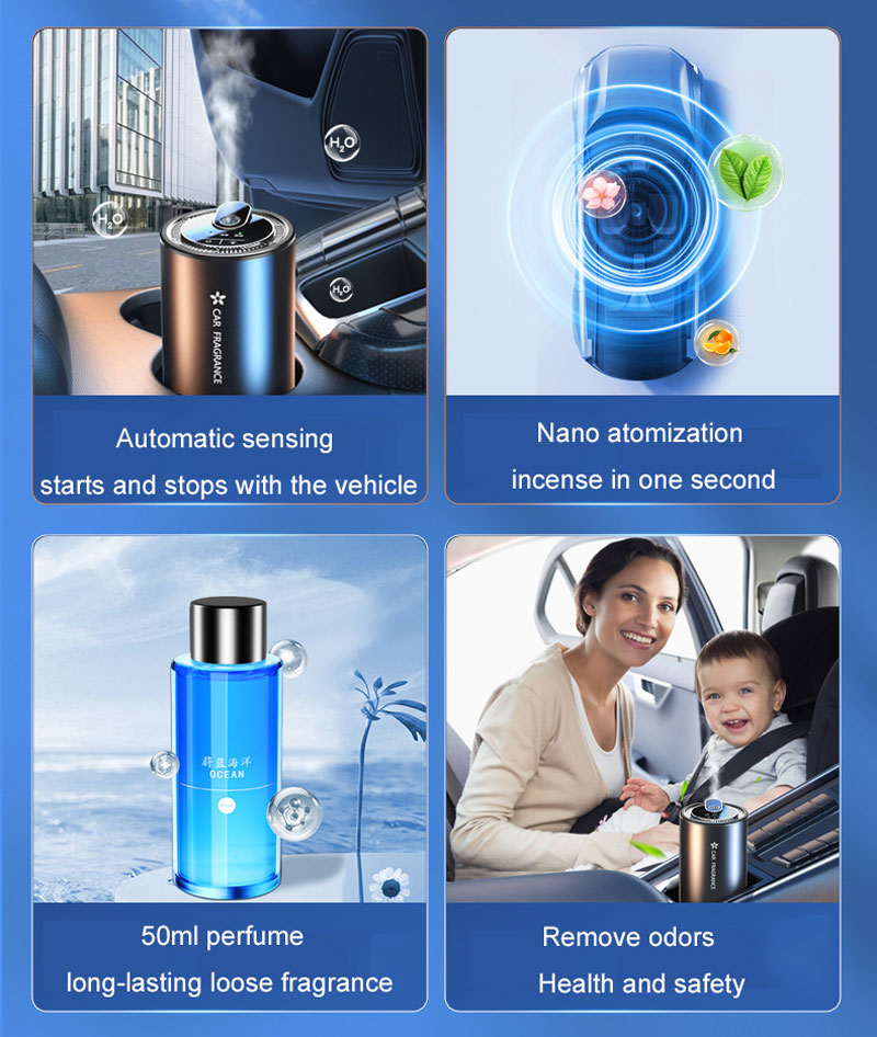 น้ำหอมเติมสำหรับเครื่องหอมในรถ - Fragrance Perfume Car บทวิจารณ์และราคา